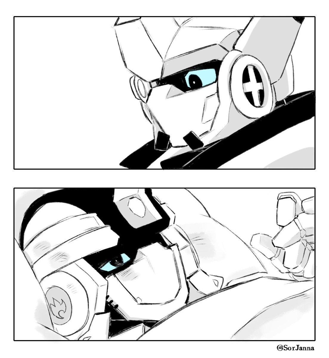 Kinda sad this moment didn’t happen in the show — so I drew it myself...