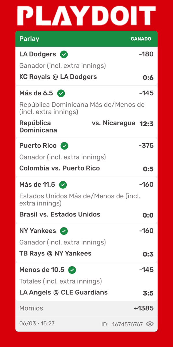 SE LOS REPITO.!!!😆

NADIE SABE MÁS DE BÉISBOL QUE BERNYPICKS 🫰😮‍💨⚾️🍀⚾️🍀⚾️🍀✅✅✅✅✅✅✅✅✅✅✅✅✅✅✅✅✅✅✅✅✅✅✅✅✅✅✅✅✅✅✅✅✅✅✅✅✅✅✅