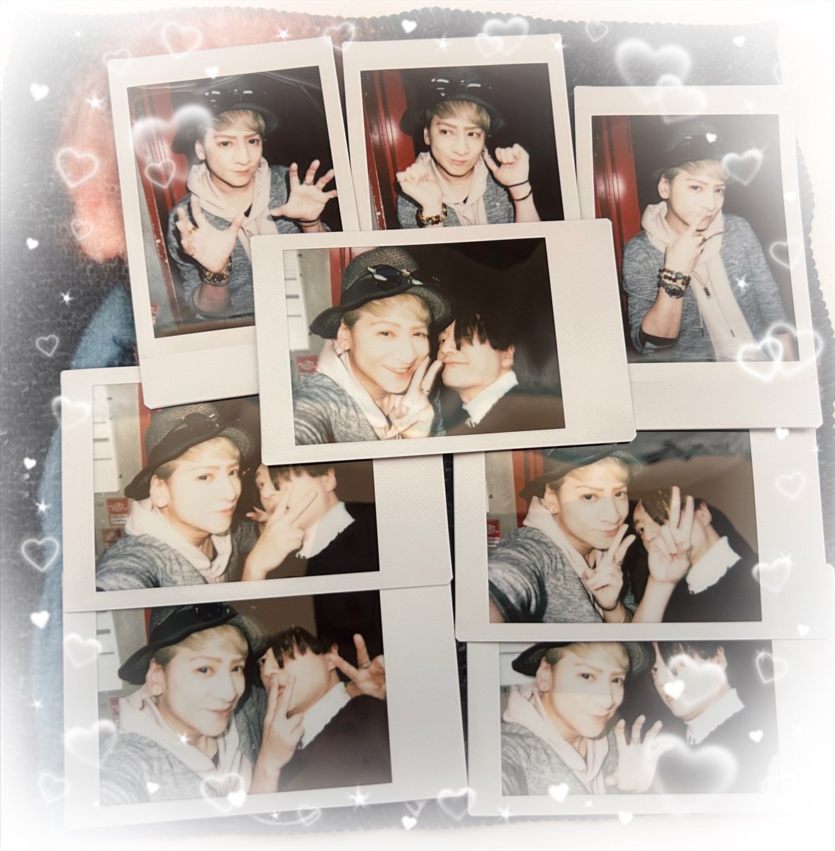 Liz_t_uw's tweet photo. 昨日は急遽来れなくなったファンも居たから推しの為にチェキ祭り✨
いつも笑顔にしてくれる2人には感謝(ㅅ´꒳` )やっぱRillyの音楽好きだなぁ🎶
#Rilly #Rilly拡がれ https://t.co/dPGewK6Bqo