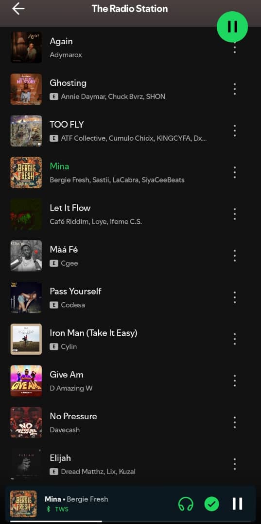 boi_kuti8's tweet photo. IT'S A BEAUTIFUL SATURDAY MORNING AND A WARMLY WELCOME TO THE RADIO STATION PLAYLIST📻 

LISTEN TO🎶

'MINA' by @MrBergiefresh on the radio station playlist this weekend

Enjoy fresh music from the South African act🇿🇦

https://t.co/ZC1FHJYSCj https://t.co/UPJp3ZOdRU