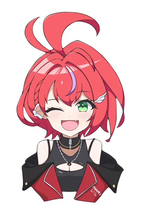 #茜音色に染まれ 新衣装は髪色薄めに描くと良いか?