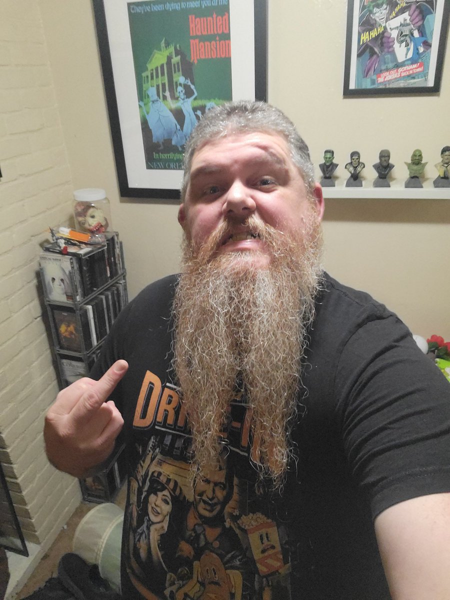 evil_toast916's tweet photo. Here we go Mutha Fuckas!!! Series Finale of something that will never die! Time for #TheLastDriveIn!!! 
@therealjoebob @kinky_horror 
#joebob #thedriveinwillneverdie https://t.co/GzRZFBul7s