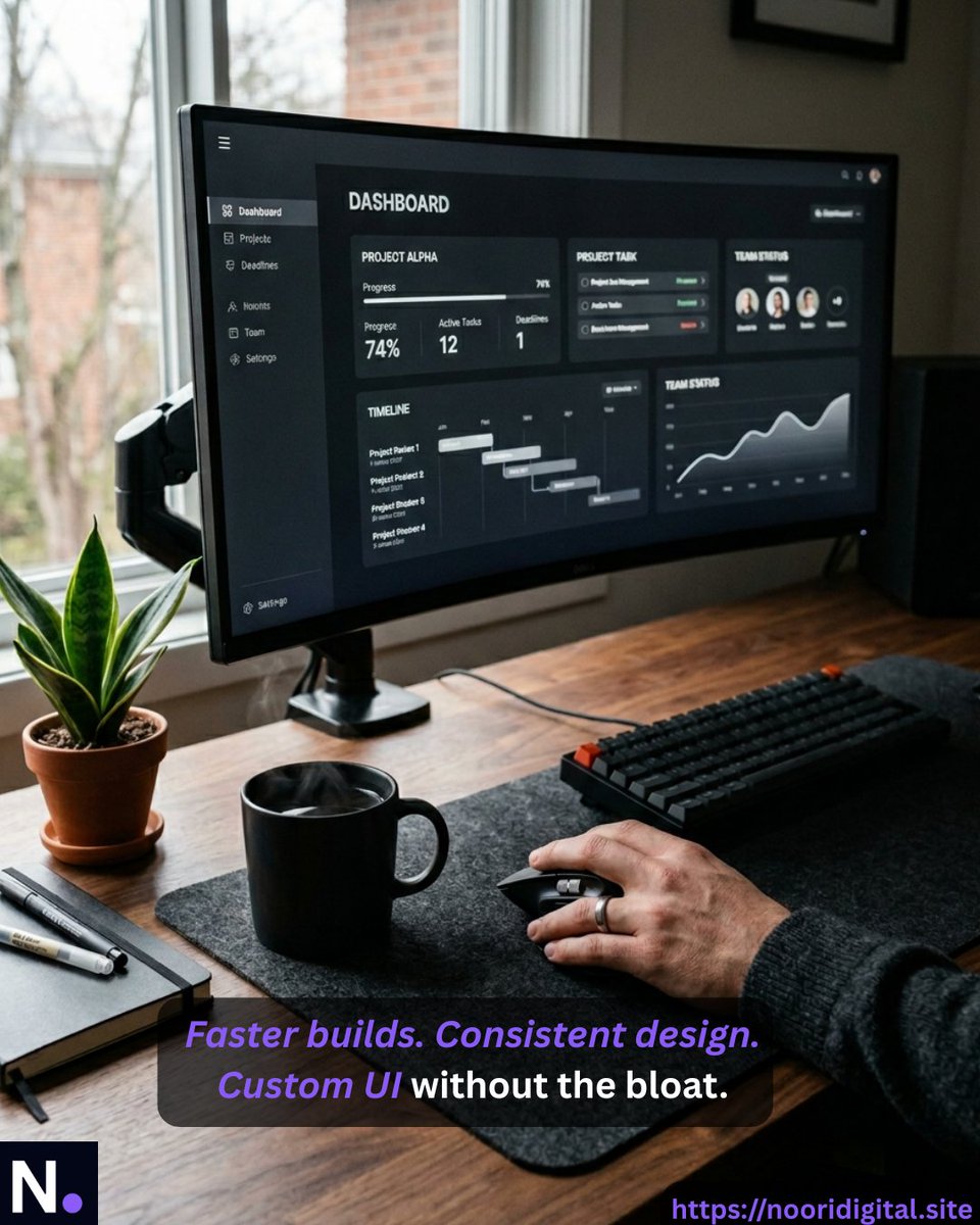 nooridigital's tweet photo. Fast development 🤝 Custom design. We use Tailwind CSS to build pixel-perfect UI in half the time, keeping the codebase incredibly clean. 📐🚀
#nooridigital #tailwindcss #cssframework #frontenddevelopment #uiuxdesign #softwareengineering #webdevelopment #techstack #kathmandutech https://t.co/tDCLKztTGM