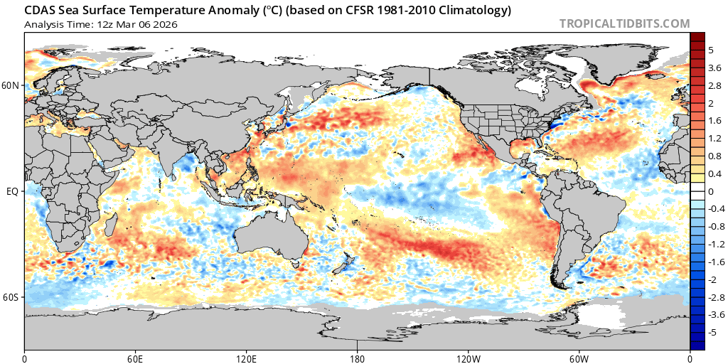 jnmet's tweet image. As the cool anomalies continue to get pinched off over the central equatorial #Pacific, the SST anomalies &amp;amp; outgoing longwave radiation anomalies are resembling a #LaNina Modoki. #ElNino conditions should rapidly develop in the coming months.