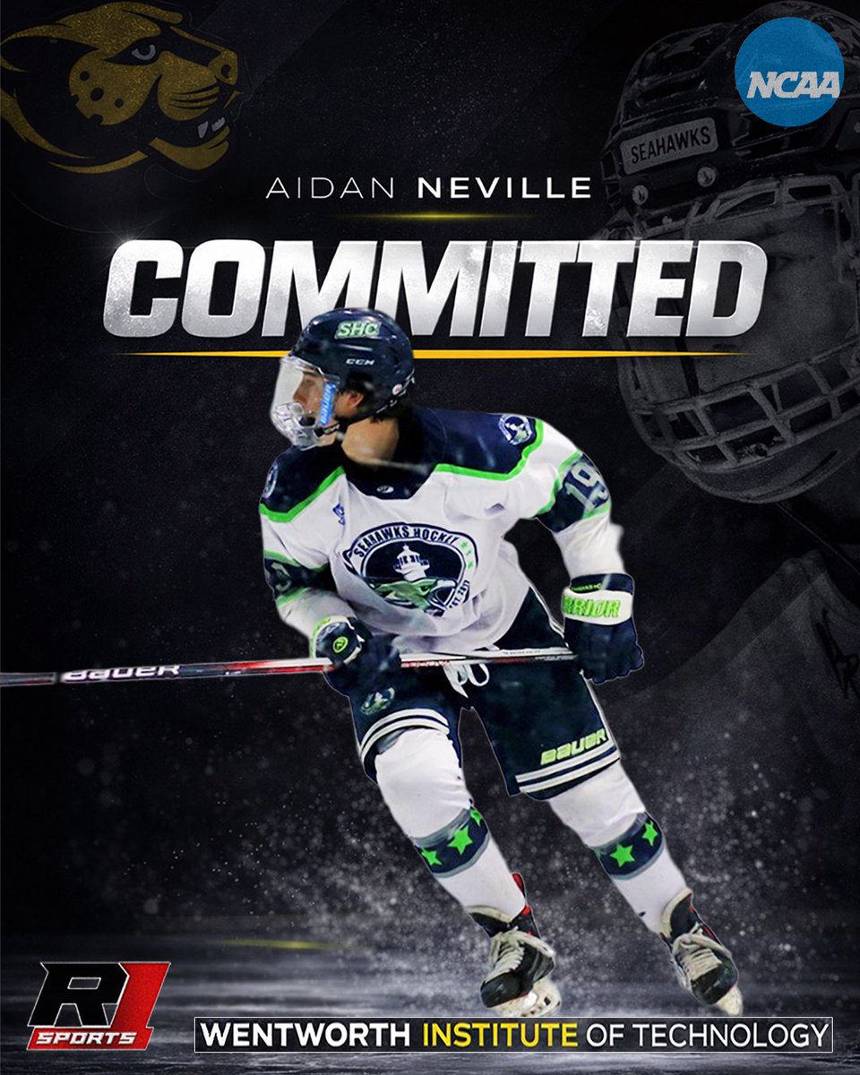 rule1hockey's tweet photo. Congratulations to Rule 1 Sports Athlete Aidan Neville on his NCAA D3 Commitment to Wentworth Institute of Technology! 
-
Aidan is a 2005 Forward who currently plays for the Seahawks Hockey Club in the EHL. 

#rule1sports #whosnext⁉️ #commitment #ncaahockey #thenextera https://t.co/Qs7tCvCInF