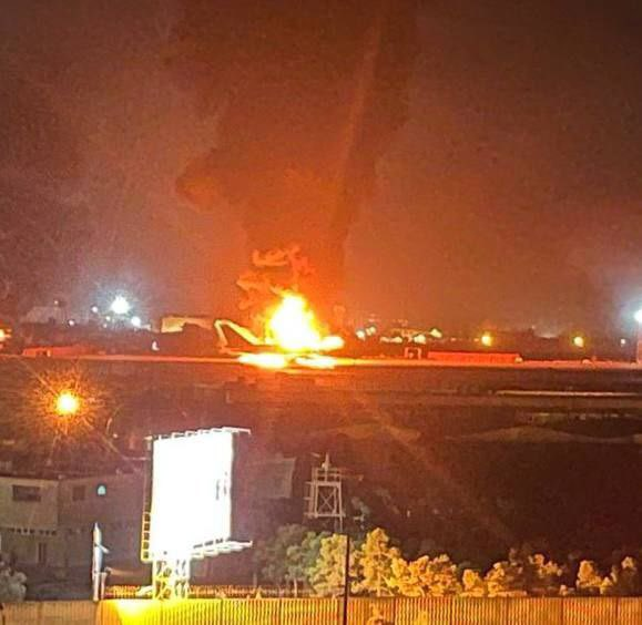 🇮🇷 Iranian Boeing 747 BOMBED at Mehrabad Airport.

Israel and America are now BOMBING passenger planes.