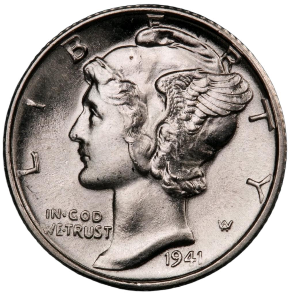 Check out 1941 Mercury Dime BU Uncirculated Mint State 90% Silver 10c US Coin #2217 ebay.us/m/KCRanb #eBay via <a href="/eBay/">eBay</a> CLICK HERE FOR MORE SAVINGS