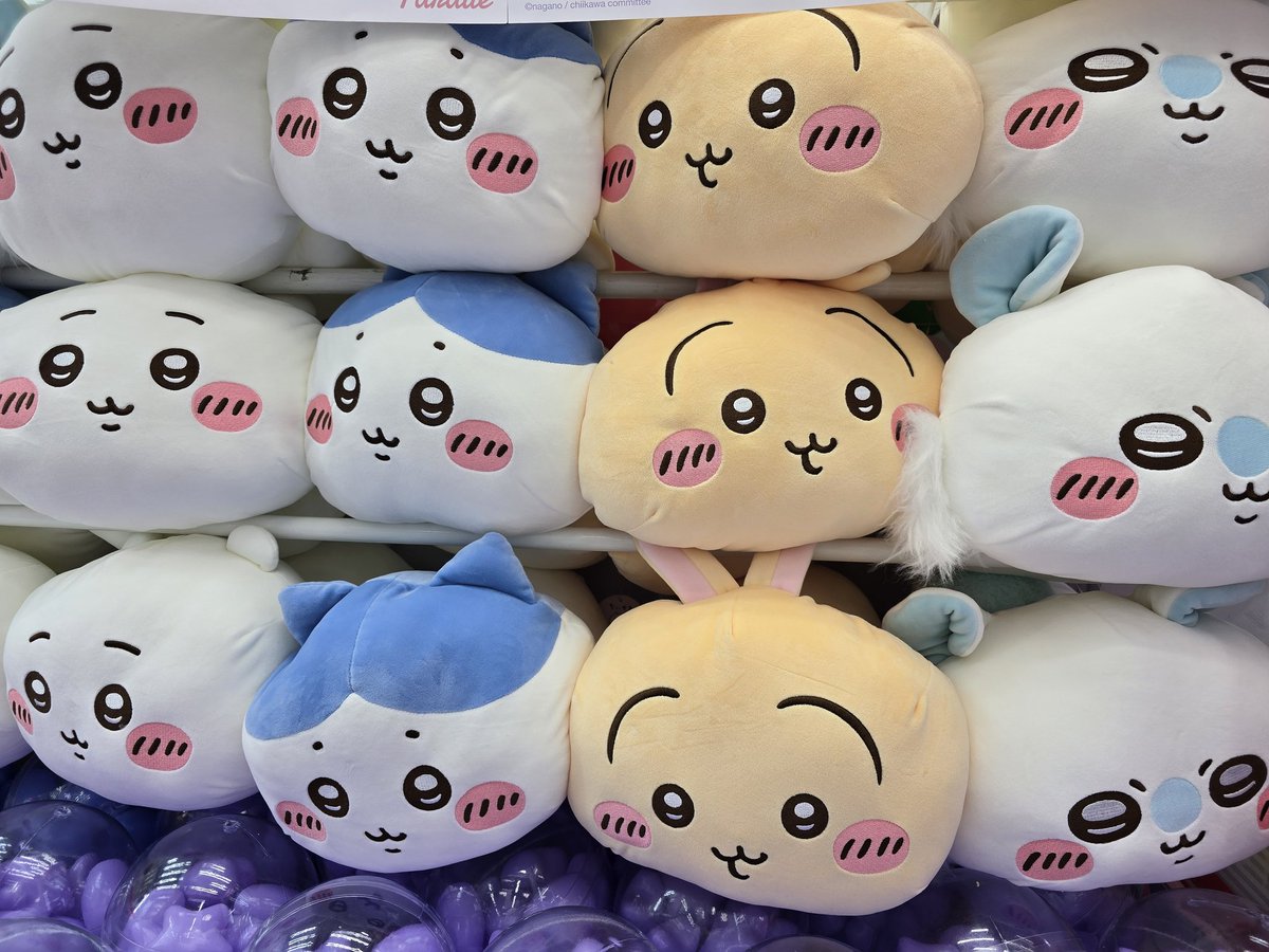 🩷本日入荷景品のご紹介🧸 ちいかわ × サンリオキャラクターズ BIG