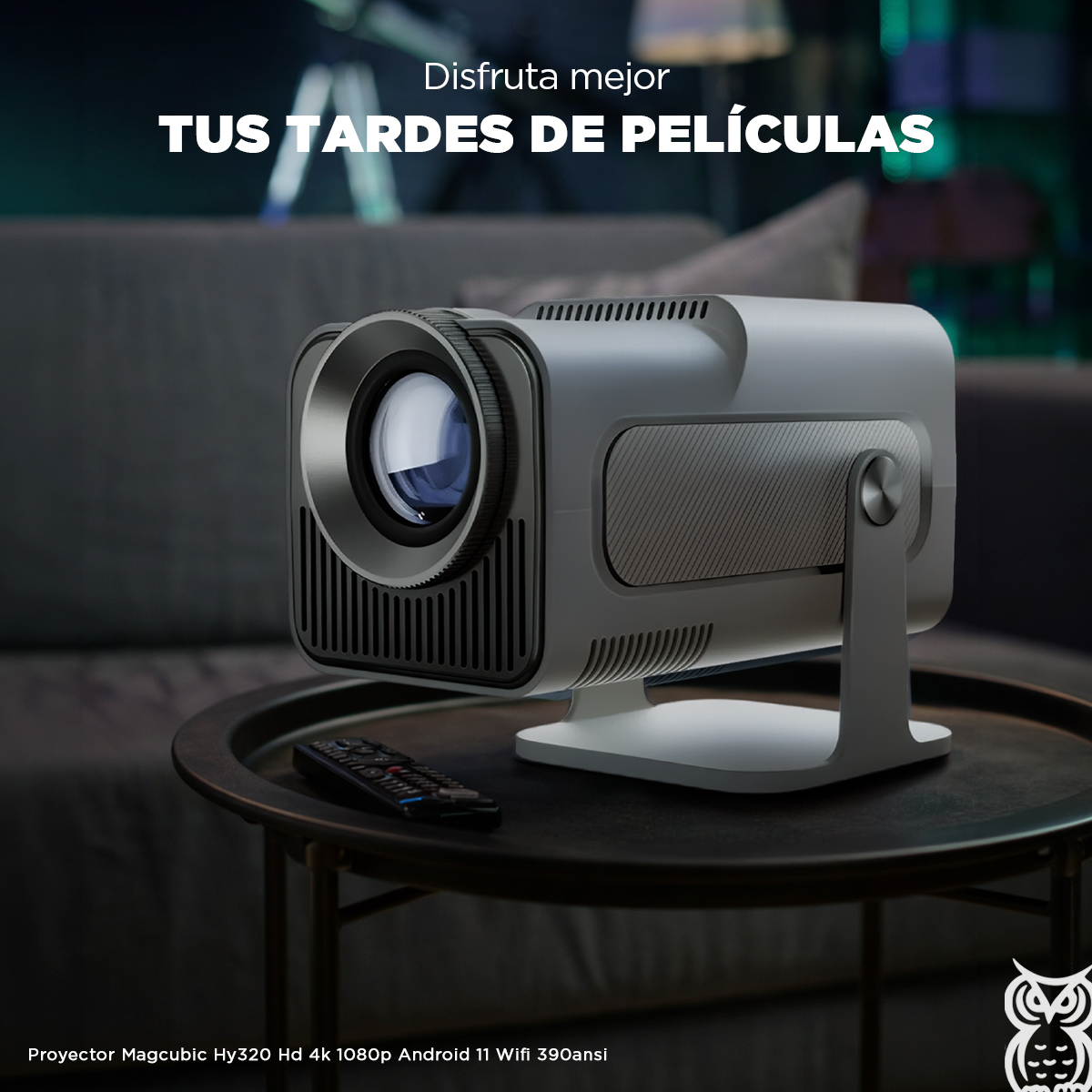 solosanborns's tweet image. Tus series favoritas… ahora en grande. 📽️
El Magcubic HY320 combina 1080p HD compatible con 4K, Android 11, WiFi y 390 ANSI lúmenes para convertir cualquier espacio en cine.

#Proyector #MiniProyector #HomeCinema #AndroidProjector #SmartProjector