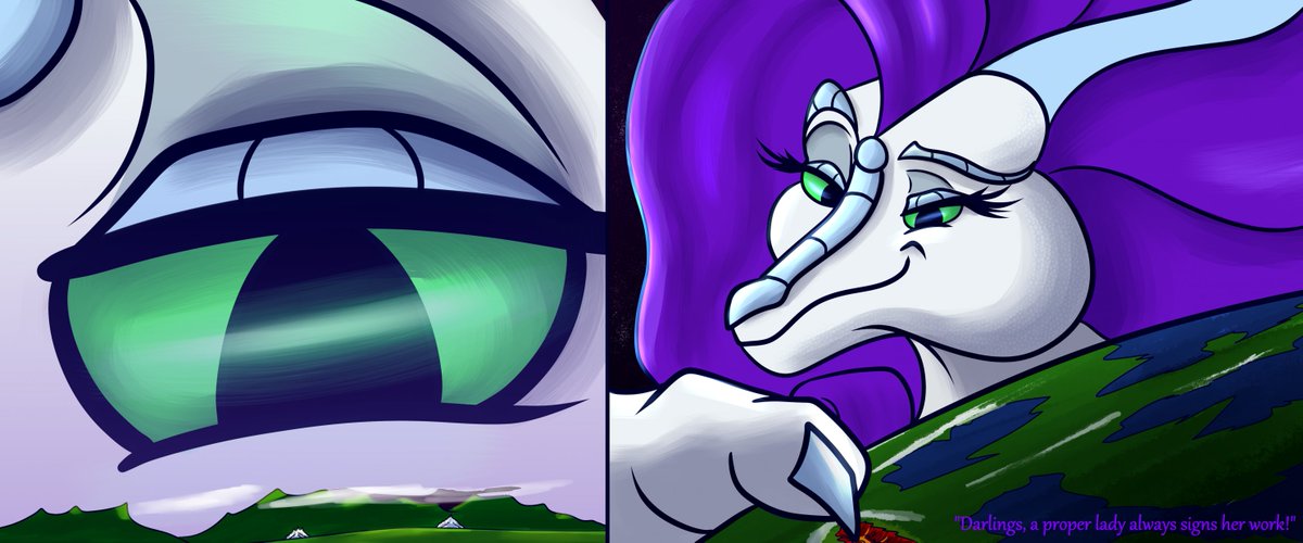 BottleH20's tweet photo. Day 6 of Macro March! Dragons? Yes, we need more dragons. Especially huge dragons like Facrisia who's practicing her signature by drawing on the planet's crust https://t.co/BRAektW8OQ