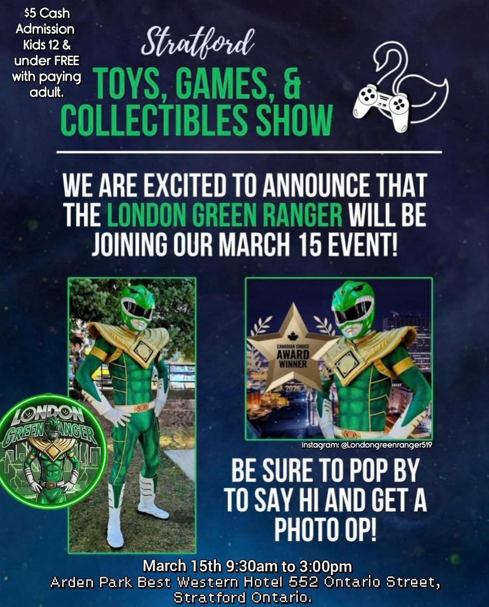 London Green Ranger ♛ tweet media