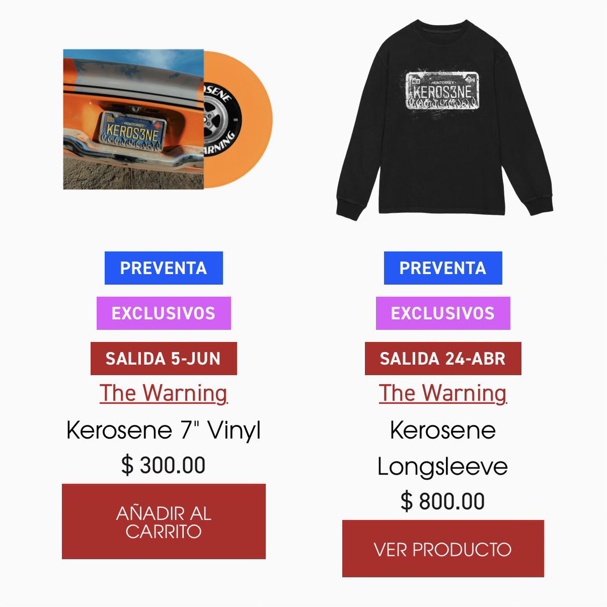 Noticias The Warning tweet media