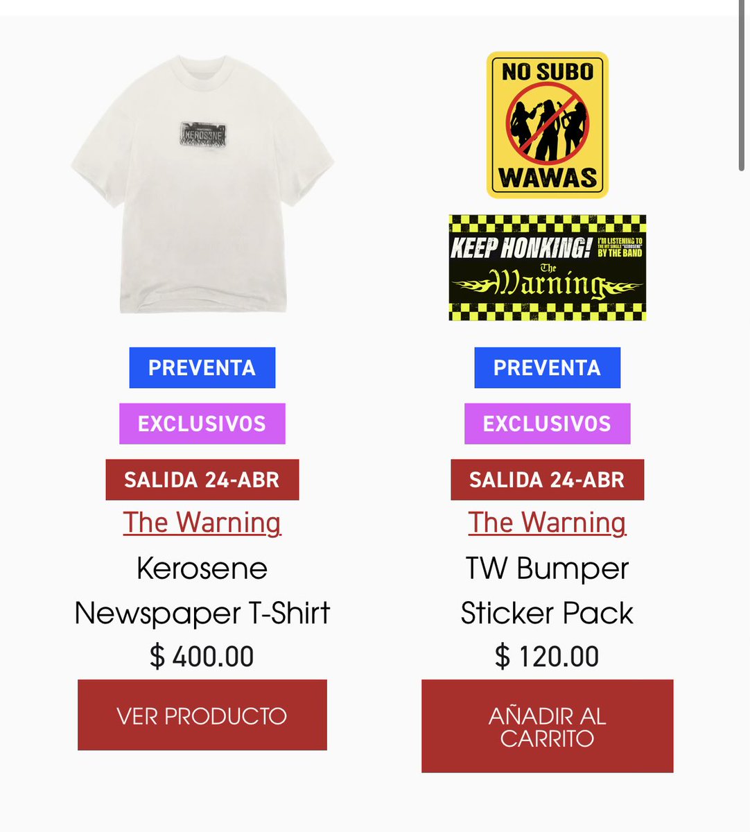 Noticias The Warning tweet media