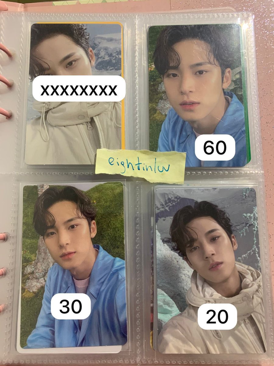 venda vendo mingyu seventeen regulares carat 

R$ valores na imagem + frete (10,00 módico) 
vídeo no privado

🏷️ you make my day face the sun fml