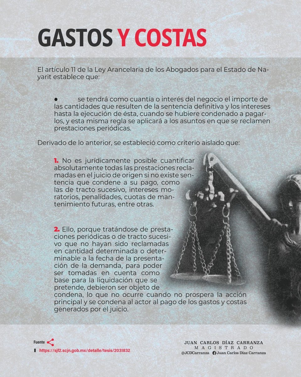 GASTOS Y COSTAS

La doctrina señala que para cuantificar el pago de gastos y costas a que fue condenada la parte actora en el juicio principal, al haberse declarado improcedente la vía intentada, deben tomarse en cuenta:

Solo las cantidades líquidas de las prestaciones