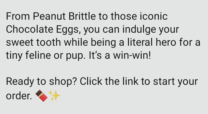 IBRescue's tweet image. We are entering the final 2 weeks of our Spring See’s Candies Fundraiser. 
 Every box helps provide care, vaccines, and cozy beds for rescue kittens and puppies.
#KittenRescue #puppyrescue #SpringFundraiser #AnimalRescue #SupportRescue #SeesCandies #SpringVibes #SweetSupport