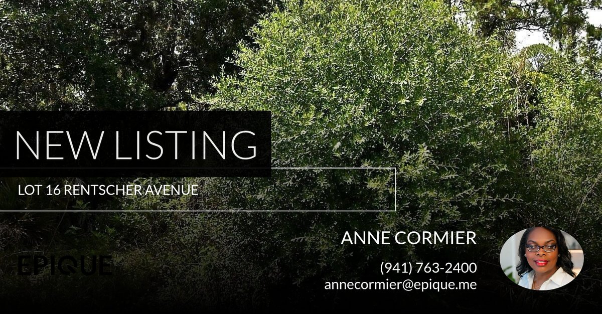 JustAskAnne1's tweet photo. 📍 New Listing 📍 Take a look at this fantastic new property that just hit the market located at Lot 16 Rentscher Avenue in North Port. Reach out here or at (941) 763-2400 for more information

Anne Cormier Realt... https://t.co/twjRLXSbsC https://t.co/F09JatSAN6