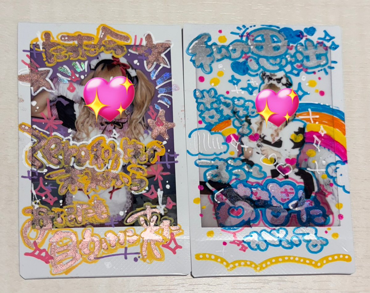 iMYmeTAKE's tweet photo. あっとほぉーむカフェ　しぐれ3周年SP ソロチェキ　交換/買取
【譲】
・たった今zero秒先の〜
・私の思い出数えると〜

【求】
・神様が僕に下した〜
・泣かないでくじけないで〜

本日ラスイベ後の手渡し、別日手渡し、郵送でのお取引希望です。🍬での買取も可能です。
お気軽にお声がけください。 https://t.co/nbsJNr2ild