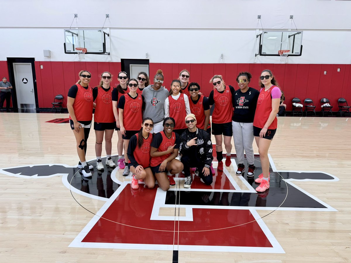 San Diego State Women's Basketball tweet media