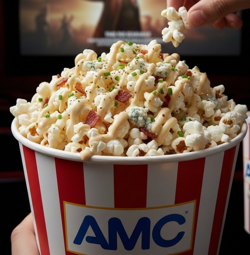 outofThedust6's tweet photo. @CEOAdam Blue Cheese bacon onion popcorn watching circus Olay. #Checkmate #AMCIdeas #MOASS HOLd https://t.co/PvqkeoW9yK