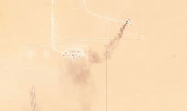 IslanderWORLD's tweet photo. 🇮🇷🇺🇸 The satellite images don’t lie. They rarely do.

Four coordinates and four confirmed strike sites. Four of America’s crown jewels in missile defence — the Terminal High Altitude Area Defense system, the AN/TPY-2 radar… the eyes of the entire Gulf air defence architecture — struck, charred, and in at least one case confirmed destroyed. The Pentagon won’t confirm it. Of course they won’t. “Due to operations security, we are not going to comment on the status of specific capabilities in the region.” That’s the institutional reflex of an empire that has just been handed a strategic shock it doesn’t know how to explain to the American people. So let's help do it for them shall we?

The Four Points of Impact
Saudi Arabia. Prince Sultan Air Base... coordinates 24.074218, 47.681327. March 1, 2026. Satellite imagery captured smoke rising from the radar compound. The tent sheltering the AN/TPY-2 antenna — that irreplaceable, monstrous X-band surveillance array that was pointed northeast toward Iran as recently as January — badly charred. Debris across the site. The system that was supposed to watch for incoming Iranian fire… was the first of the systems to burn.

UAE, Al Ruwais — 24.061942, 52.717325. Multiple structures struck directly. Pull-through vehicle shelters, the specialised housing built for radar trailers all hit. Buildings adjacent to where the AN/TPY-2 was stationed, damaged. Iran claimed the radar destroyed. The AN/TPY-2 radar component alone is valued at $500 million. Half a billion dollars. Per unit. Gone.
UAE, Abu Dhabi — 24.677595, 54.697818. Al Dhafra Air Base. Tightly clustered buildings and tents within the compound, heavily damaged. The base was struck again days later. Iran’s operational logic was not spray-and-pray. It was methodical, sequenced… surgical.

Jordan. Muwaffaq Salti Air Base — 31.801428, 36.758280. Over 500 miles from Iranian soil. The THAAD radar here was not just damaged. According to satellite imagery taken March 2 — debris surrounding a blackened AN/TPY-2 radar. Blackened. Confirmed struck. Confirmed destroyed. A system the Jordanians had only recently taken delivery of, newly positioned, newly operational… neutralised in the opening days of the conflict. Munitions specialist N.R. Jenzen-Jones of Armament Research Services told CNN: “The AN-TPY/2 radar is essentially the heart of the THAAD battery, enabling the launch of interceptor missiles and contributing to a networked air defence picture.” The heart excised.

The Arithmetic of American Vulnerability
Here is what the mainstream coverage won’t assemble for you into a single paragraph so we will.

The United States operates eight THAAD batteries total. Seven operational. Two of those seven were already committed to Israel before a single Iranian missile flew on February 28. Two systems in Israel. One in South Korea. One in Guam. That leaves… three batteries to cover the rest of the world. Three. The Indo-Pacific. The Gulf. The continental United States itself.

And now four THAAD radar systems, the irreplaceable nerve centres that make the batteries function, have been struck across the Arabian Peninsula. Prince Sultan. Al Ruwais. Abu Dhabi. Muwaffaq Salti. Even if the launchers survived  and the evidence suggests they did not all survive intact — a THAAD battery without its AN/TPY-2 radar cannot engage targets. It’s a cluster of inert tubes in the desert. Expensive, inert tubes.
Translation? Iran didn’t try to out-intercept THAAD. It didn’t fire enough missiles to exhaust the interceptors (though that strategy was already working from the June 2025 twelve-day war, when the US burned through approximately 25% of its entire THAAD interceptor stockpile in under a fortnight). This time, Iran blinded the system. Took out the eyes and rendered the entire layered architecture not just degraded but operationally compromised across multiple theatres simultaneously.

Read the rest on our Substack👇