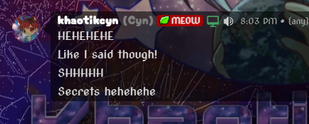 Hmmm..... Wonder what the silly kitty is talking about here🤔