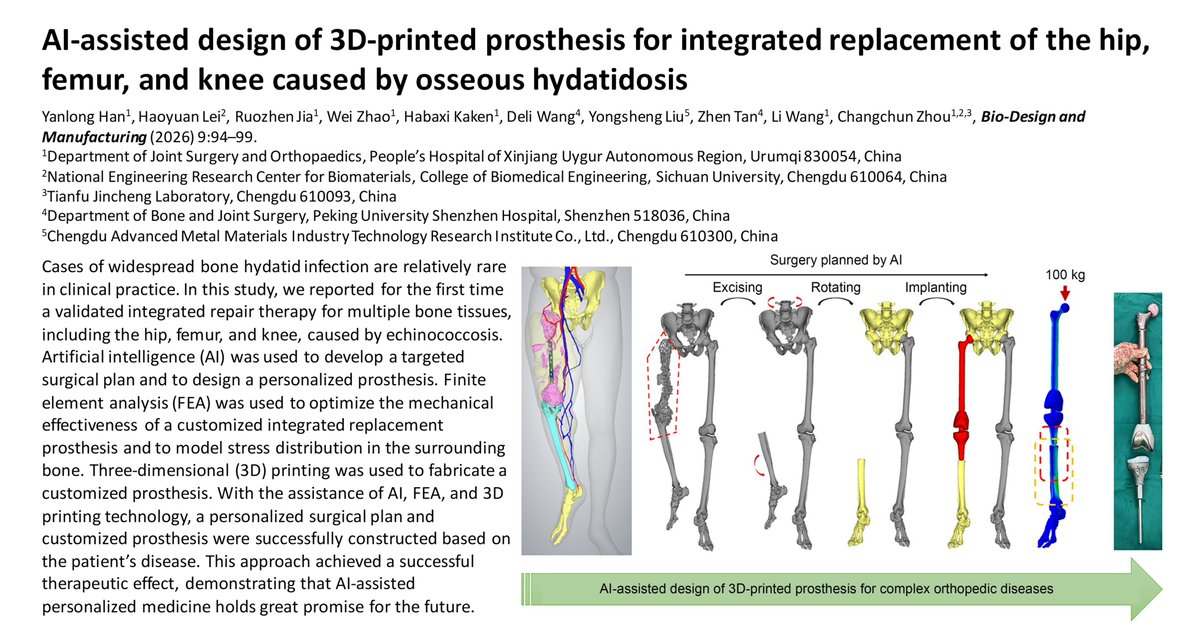 Bio-Design and Manufacturing tweet media