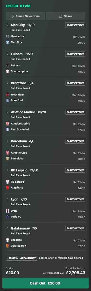 Weekend 118/1 spectacular 😁

I’ll give £250 to one person from the likes, retweets or comments if it wins 🚀♥️ 

Back it using <a href="/Playbook/">Playbook</a> 💰