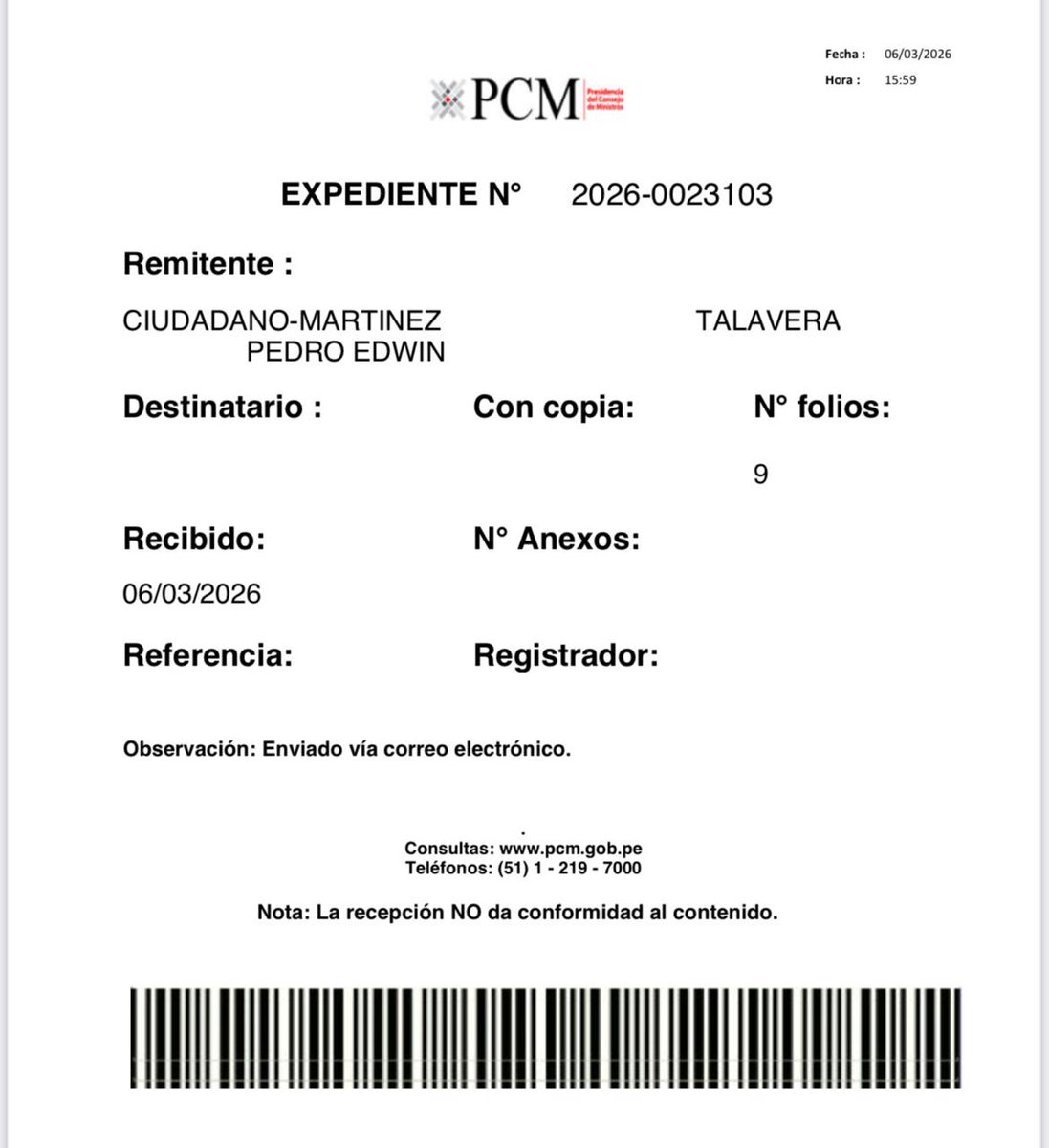 Edwin Martinez Talavera tweet media