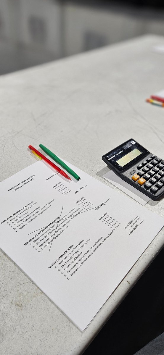 The stage is set for tomorrow’s Flag Line tryouts! ✨

After several nights of clinics and hard work, these talented young women are ready to shine. Good luck to everyone trying out — trust your work and give it your all! ❤️🚩