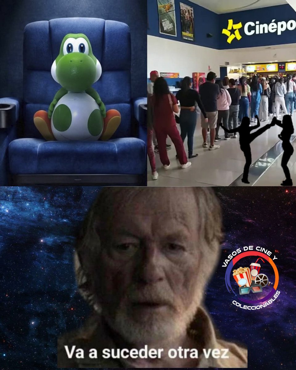 vasosdecineyco1's tweet image. Es oficial!
Llego a cinépolis mexico

Jeje sera difícil conseguir una palomera de YOSHI😅

Llegarán pocas piezas y no serán baratas 

Preparen su tarjeta club cinépolis nivel super fanático. 

#SuperMarioGalaxyMovie #supermariogalaxy #popcornbucket #palomera