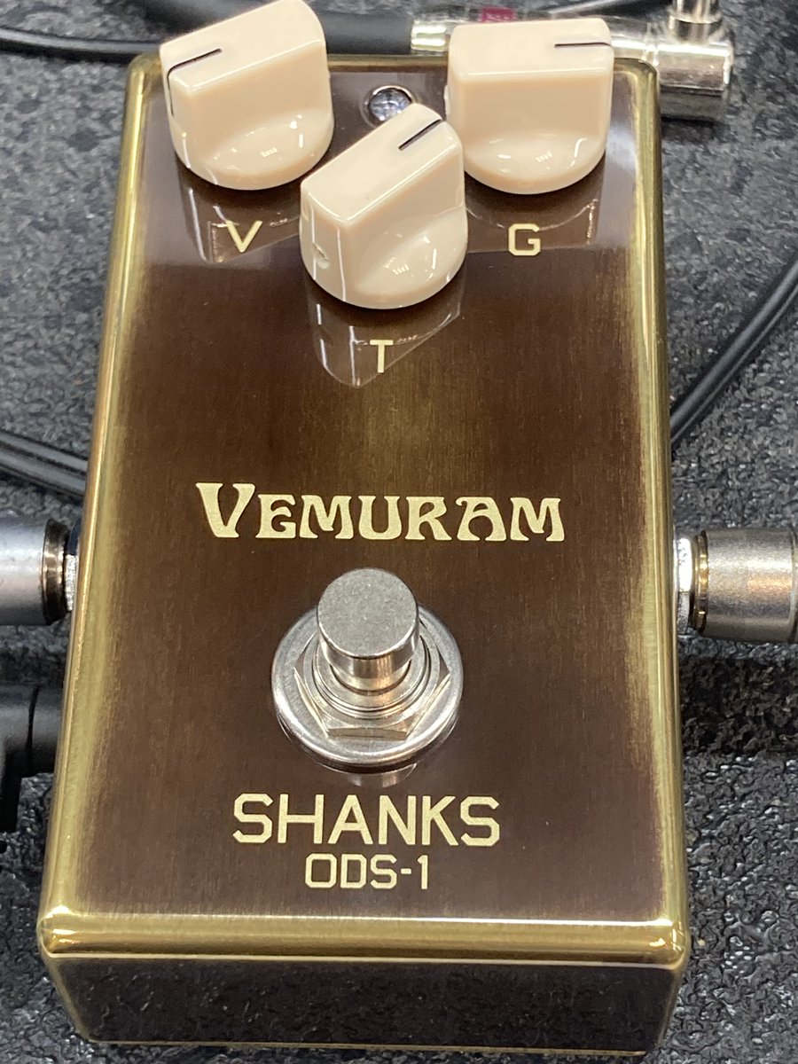 展示中のVemuram shanks ODS-1です Jan Rayに代表される無駄なノイズの