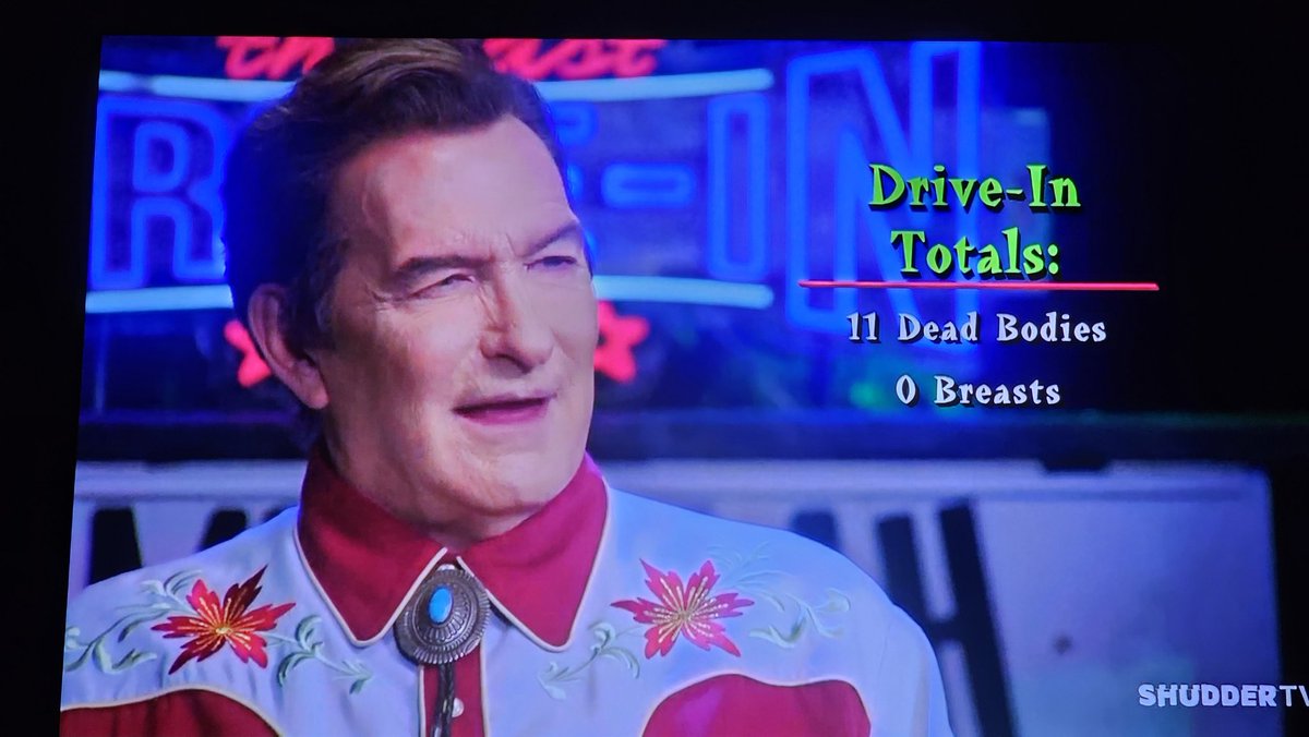 PatLovesMovies's tweet photo. This is gonna be a fun night!
#TheLastDriveIn #LastDriveIn #Shudder #ShudderTV #HorrorFilms #HorrorFam #MutantFam #MessiahofEvil https://t.co/D4cCm9uSMD