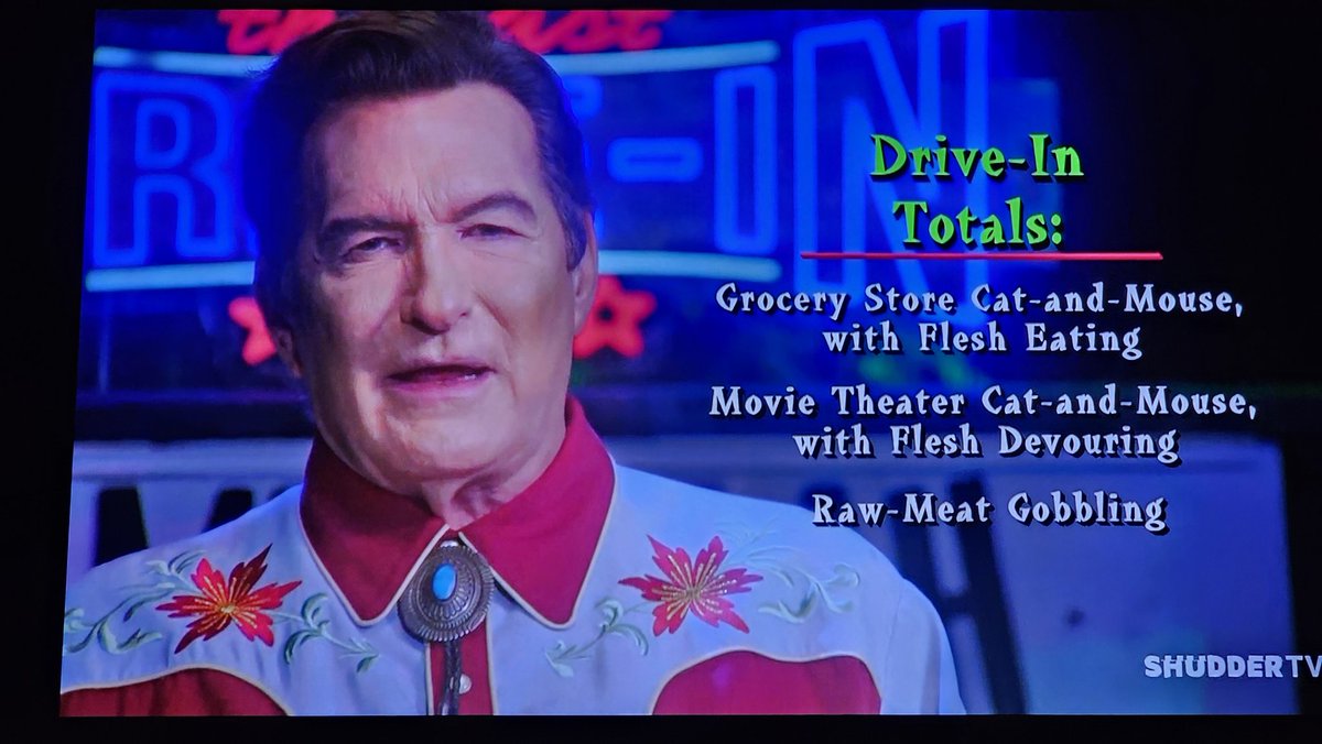 PatLovesMovies's tweet photo. This is gonna be a fun night!
#TheLastDriveIn #LastDriveIn #Shudder #ShudderTV #HorrorFilms #HorrorFam #MutantFam #MessiahofEvil https://t.co/D4cCm9uSMD