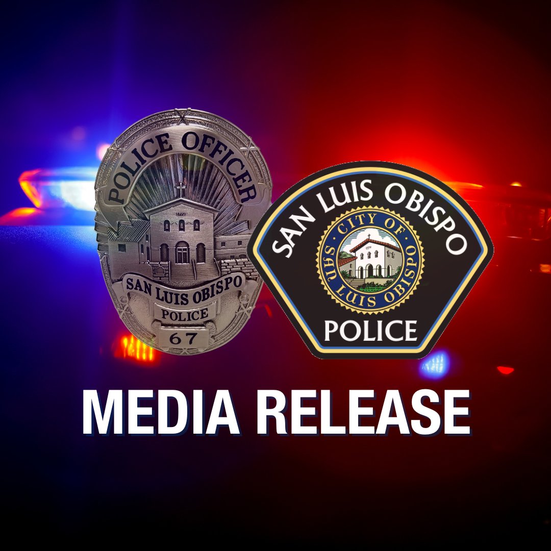 San Luis Obispo Police Department tweet media