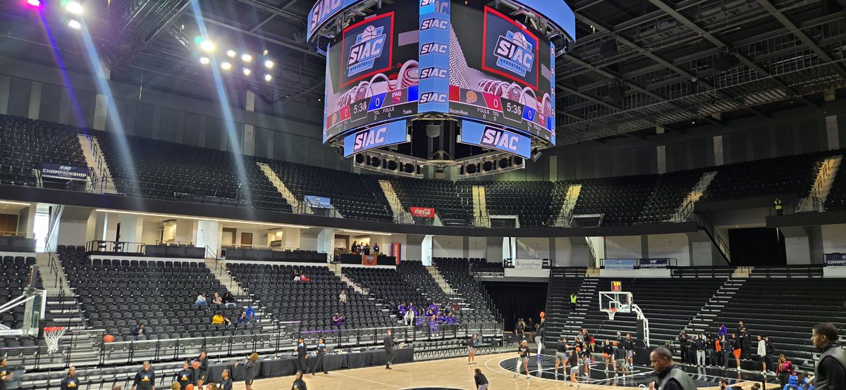 Enjoyed SIAC tournament in the new Clay county convocation center in Morrow,Ga. Beautiful facility and Albany St handled business that night