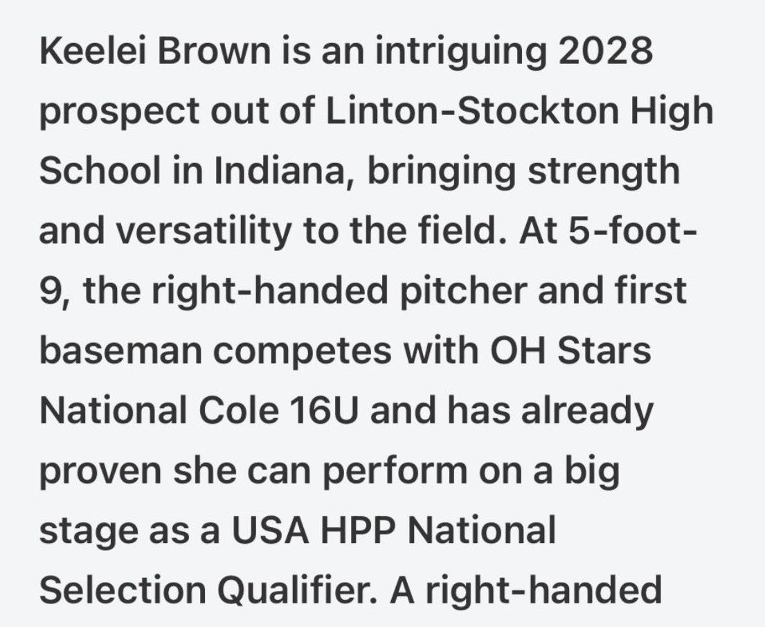 Keelei Brown tweet media