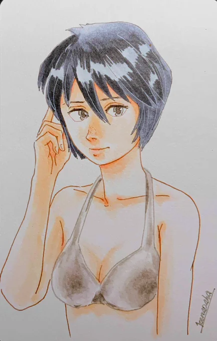 #無言で我ながらかわいいと思う絵を載せる