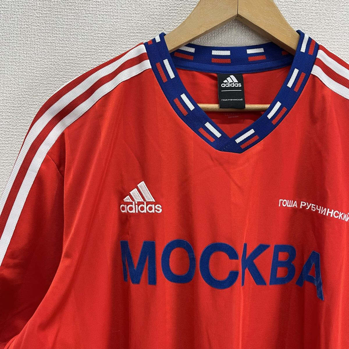 Gosha Rubchinskiy x adidas 2018SS Football「モスクワ」Tシャツ