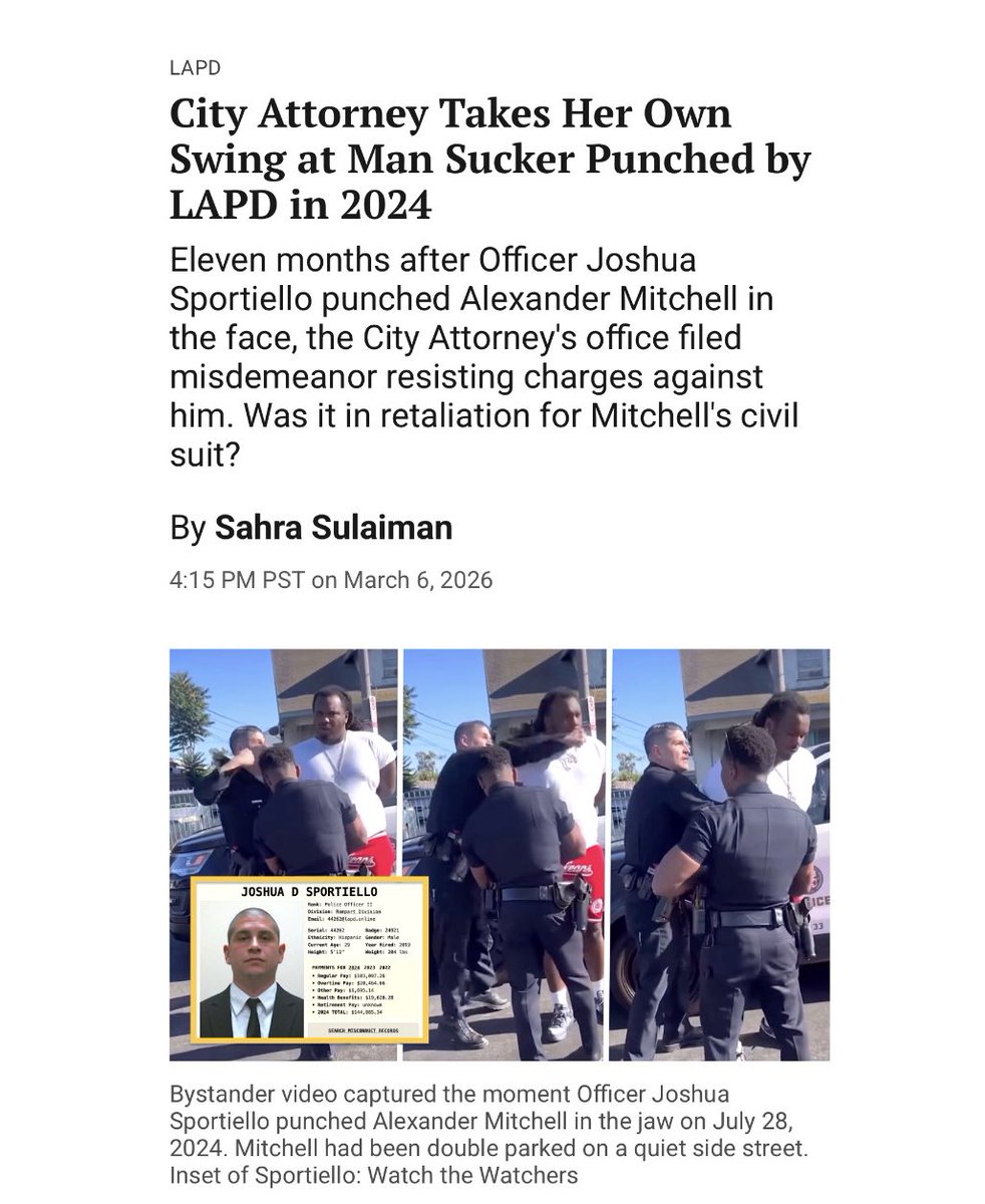 Film The Police LA tweet media