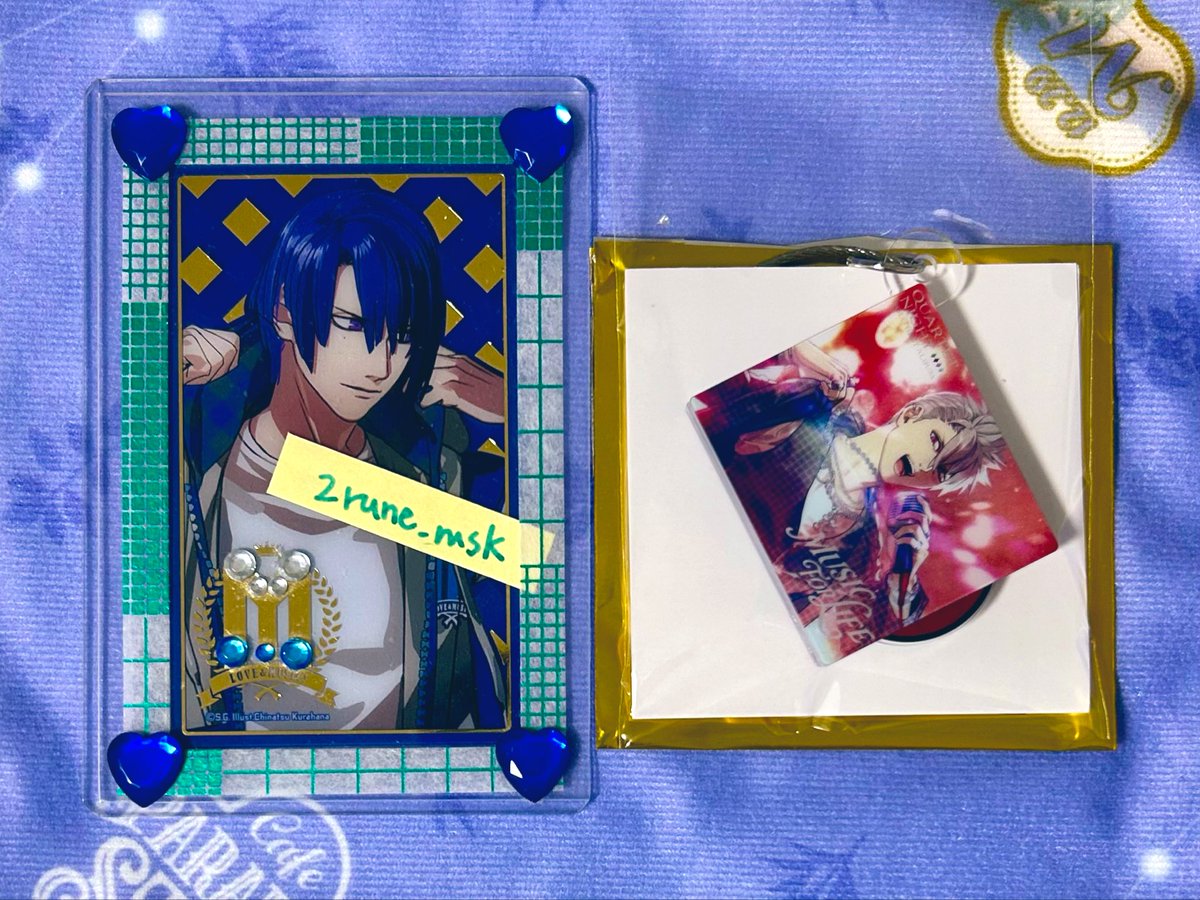 交換 】うたプリ ワンダーランド CD ジャケット アクリル キーリング