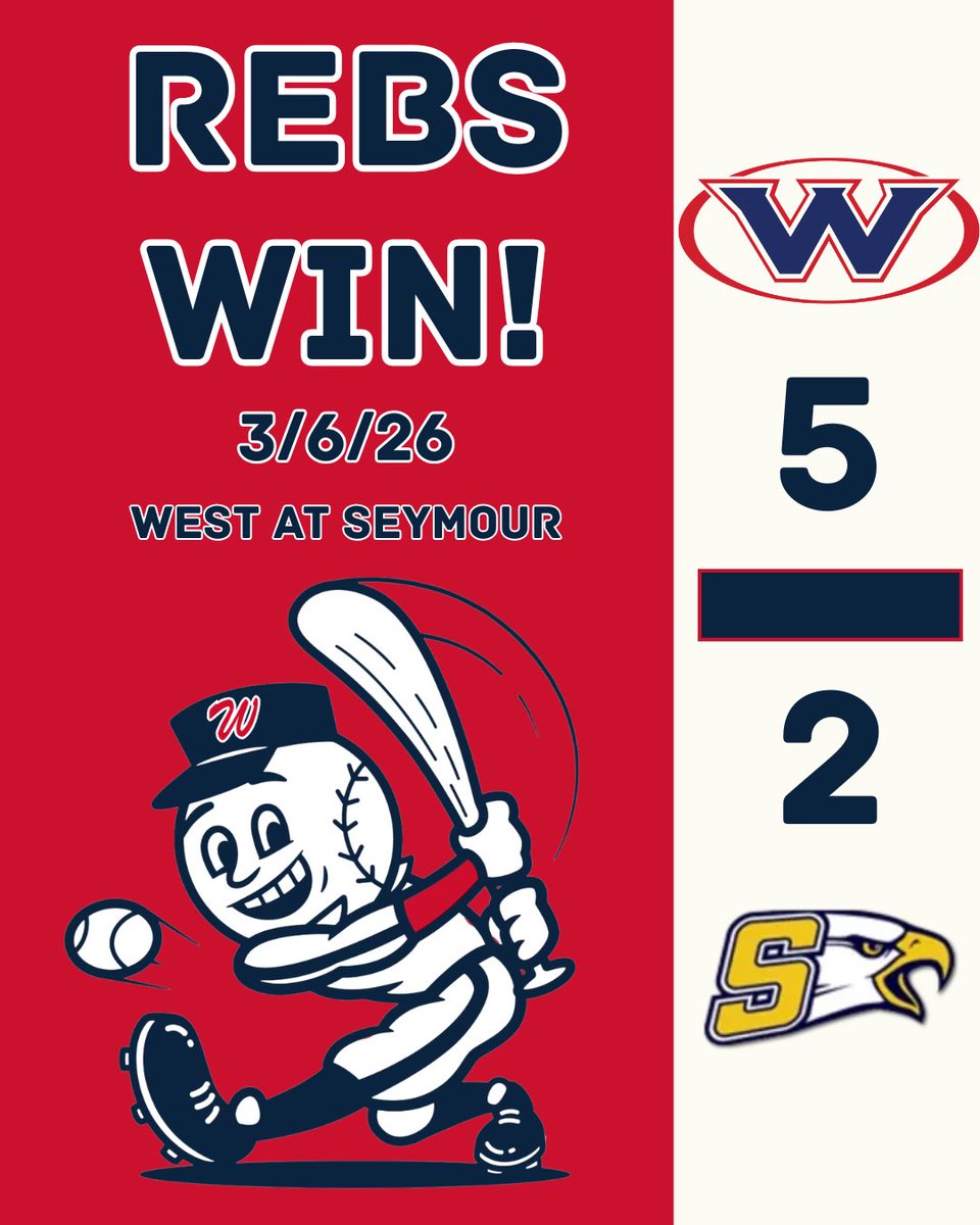 West High School Rebels Baseball tweet media