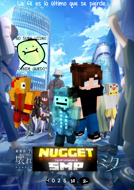 chicos se hace película del nsmp un nova que no puede rolear😭😭revivan o maten la serie porfavor #NuggetSMP or whatever