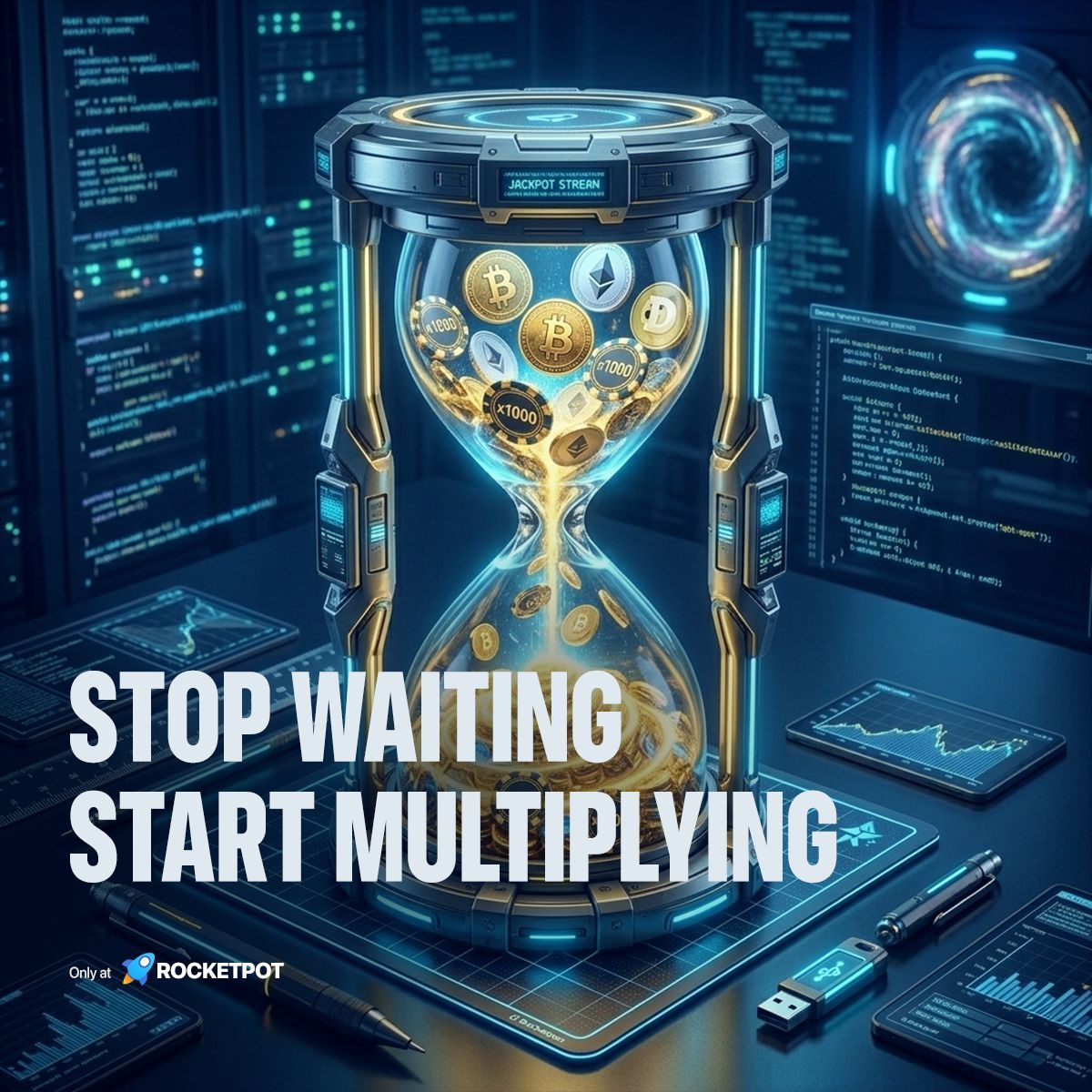 Rocketpot.io tweet media