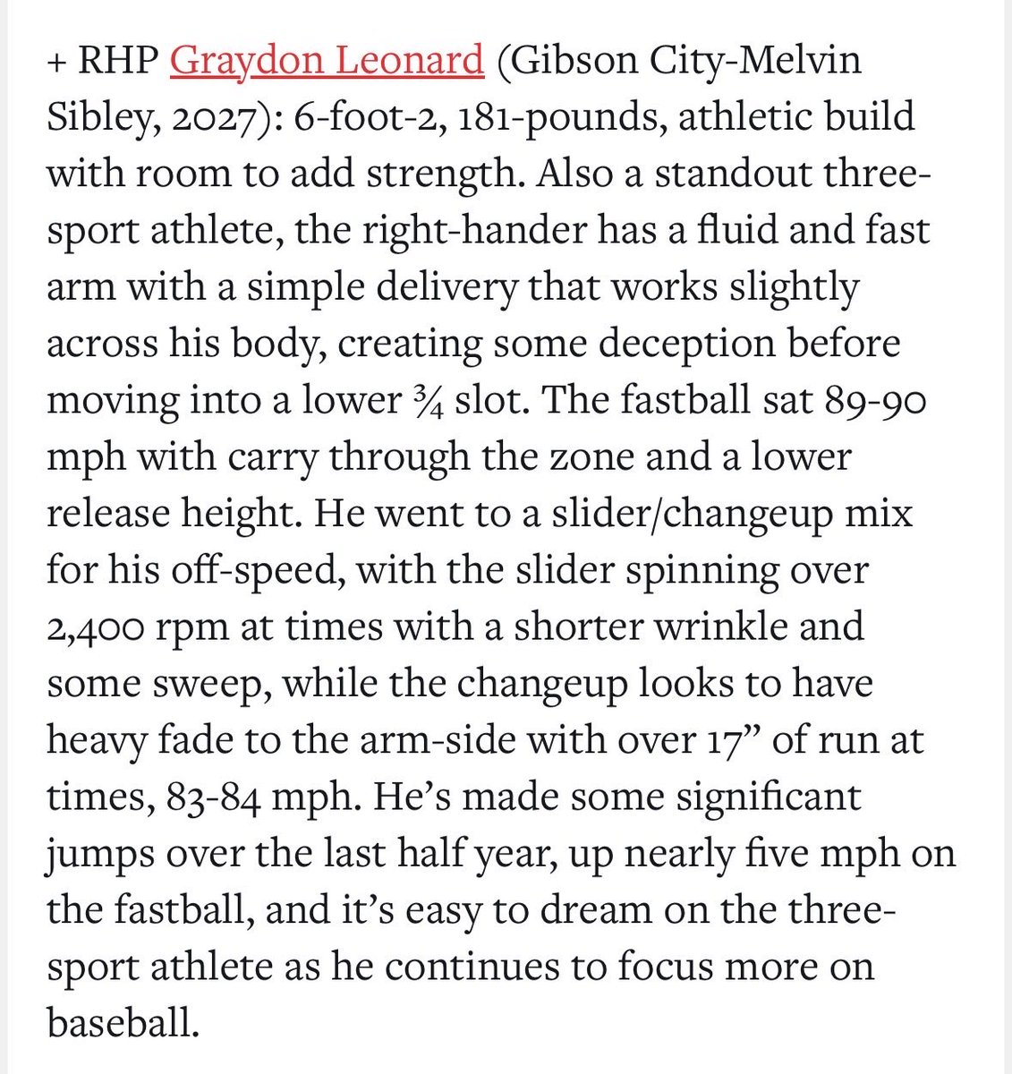 Graydon Leonard tweet media