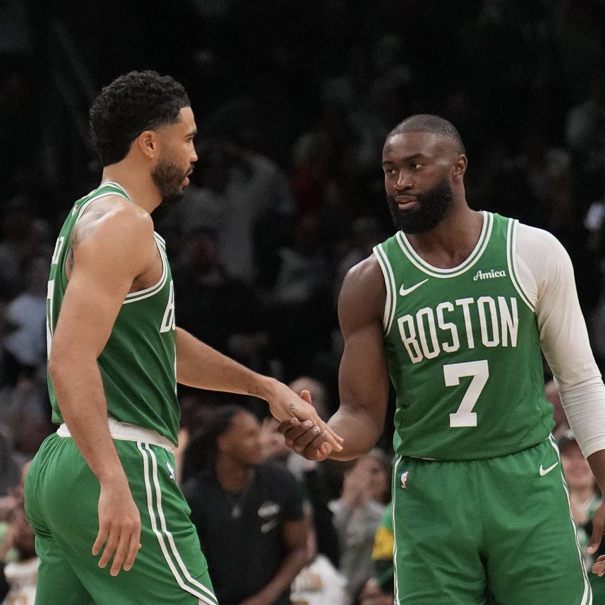 CelticsMuse's tweet photo. THE JAYS ARE BACK IN TOWN ☘️ https://t.co/JdRivB8EYe