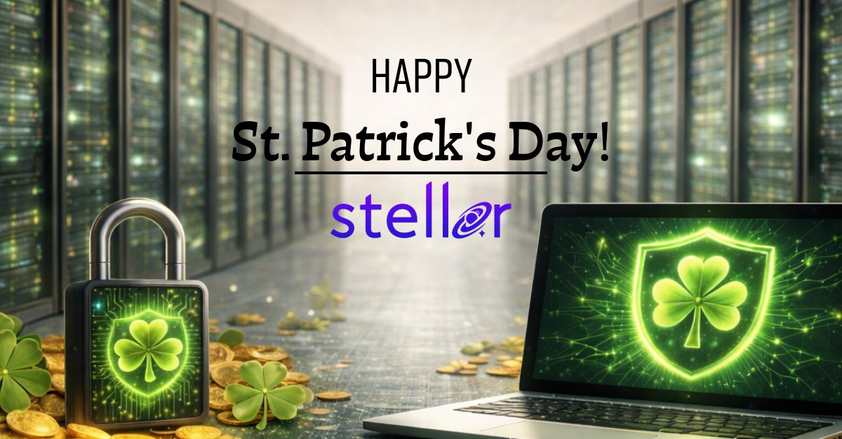 StellarTechInc's tweet photo. Don’t leave your cybersecurity to luck. 🍀

From the data center to the endpoint, Stellar Technologies keeps your infrastructure secure and your business running.

Protect your organization with more than a four-leaf clover.

🌐 https://t.co/rBRR4DH86l https://t.co/8bXlElgIDl