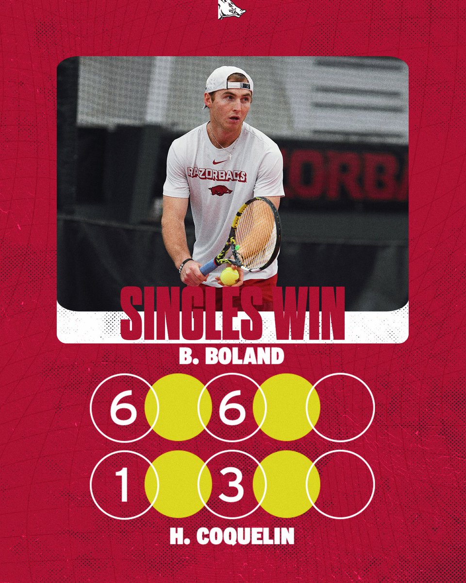 Razorback Men’s Tennis tweet media