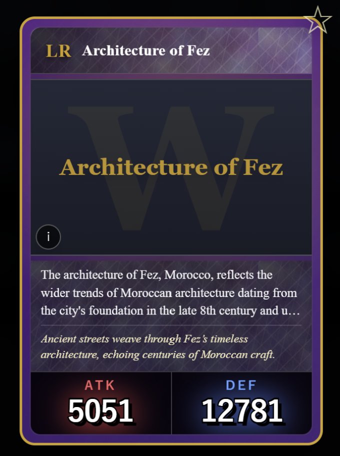 ev0lence's tweet photo. Wikigacha LR - Architecture of Fez

"Ancient streets weave through Fez's timeless architecture, echoing centuries of Moroccan craft." https://t.co/AvsvLGC8zm
