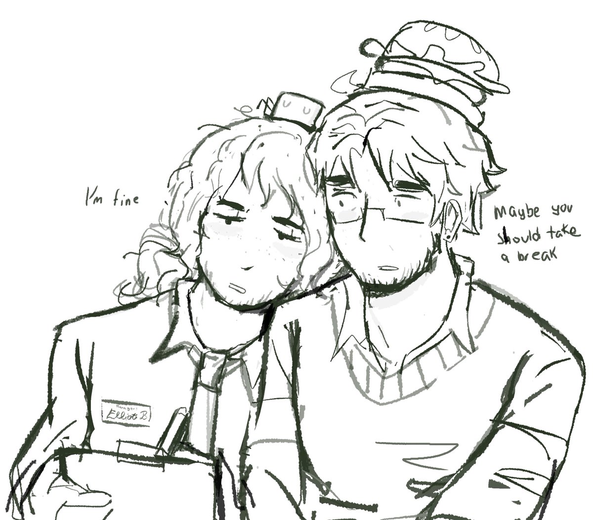 limeskyCX's tweet image. Sketch #pizzaburger #burgerpizza